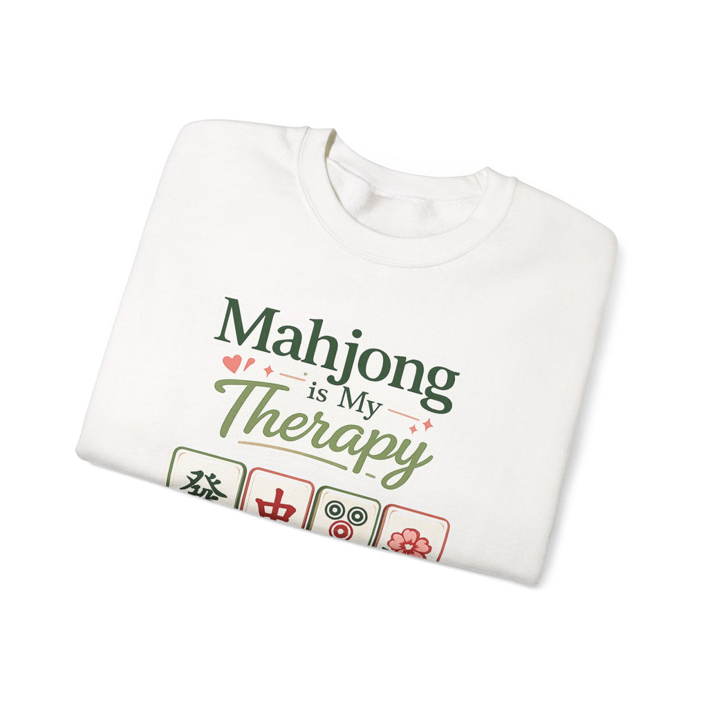 Mahjong Is My Therapy Crewneck