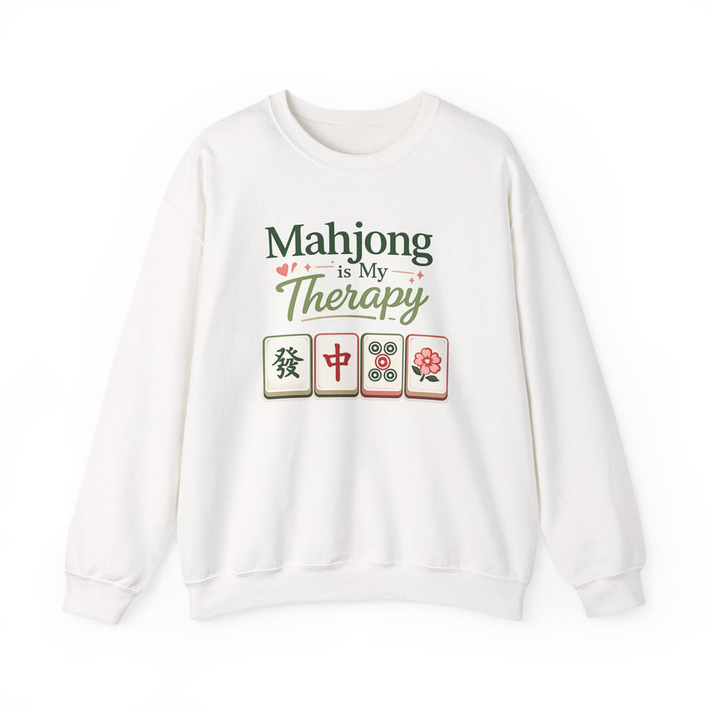 Mahjong Is My Therapy Crewneck