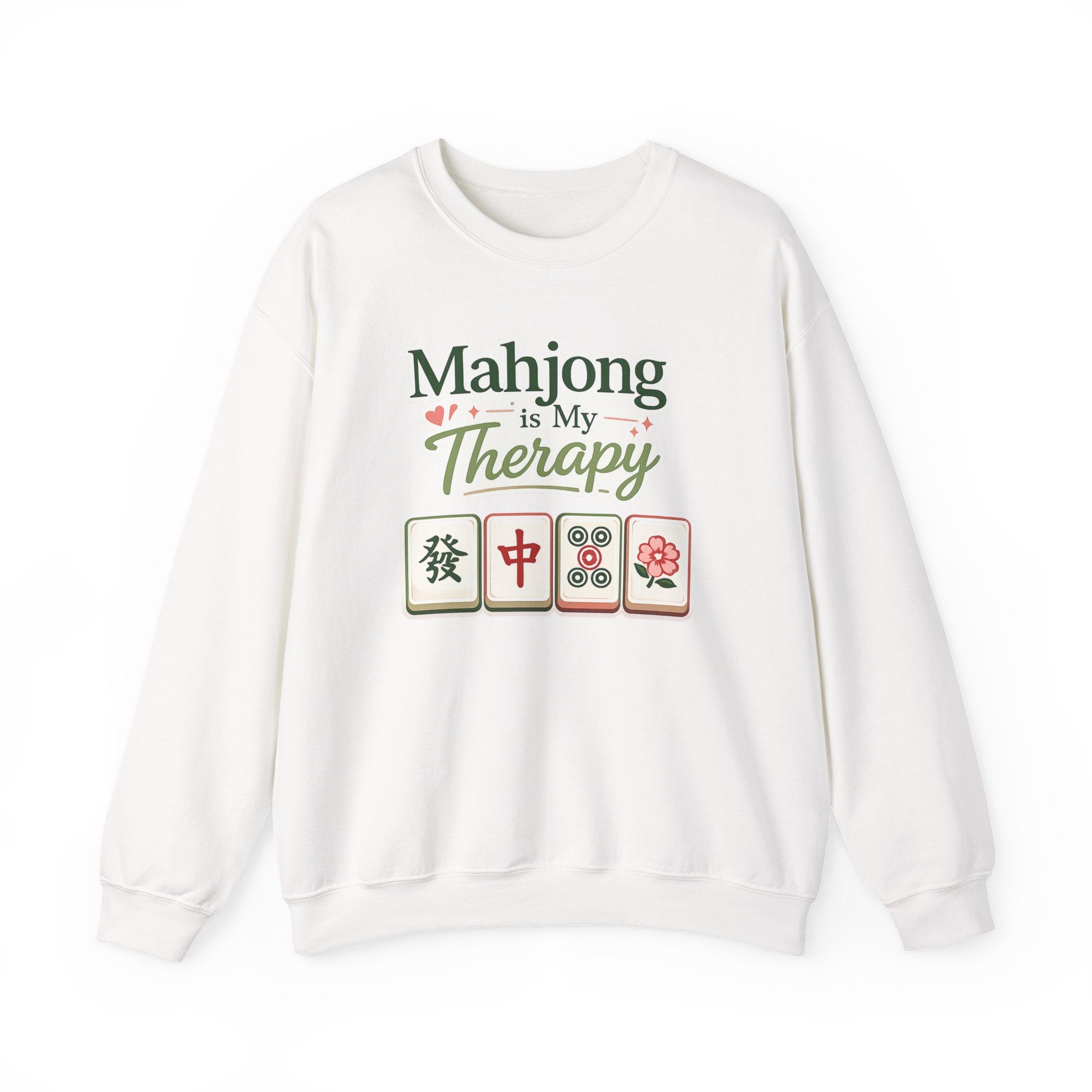 Mahjong Is My Therapy Crewneck