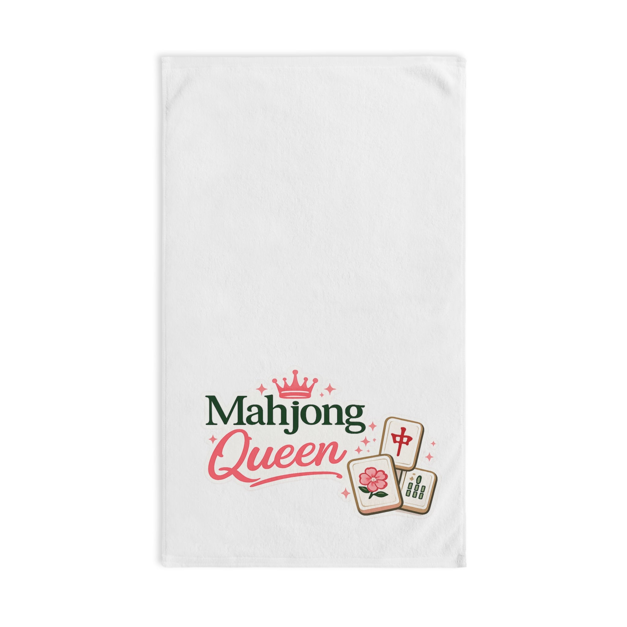 Mahjong Queen Hand Towel