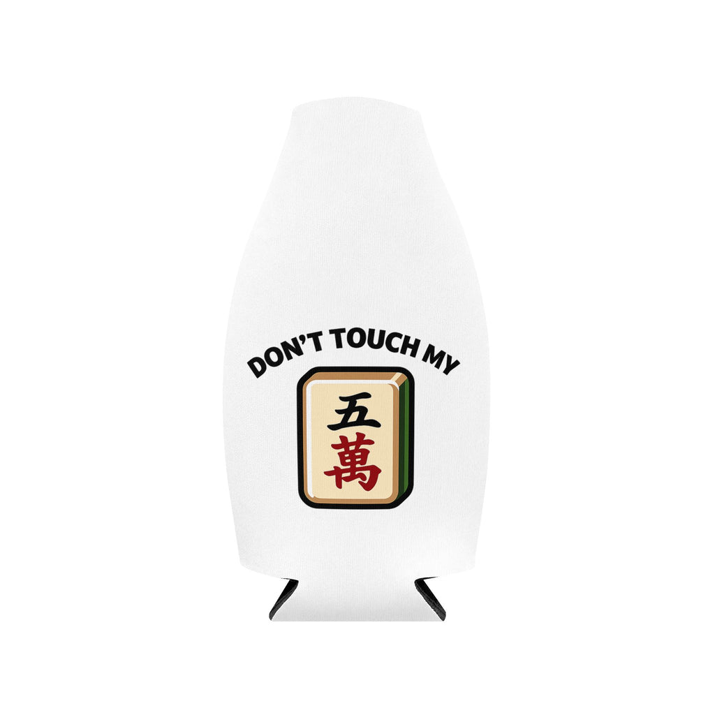 Don't Touch My Crack Zip-Up Bottle Cooler Sleeve