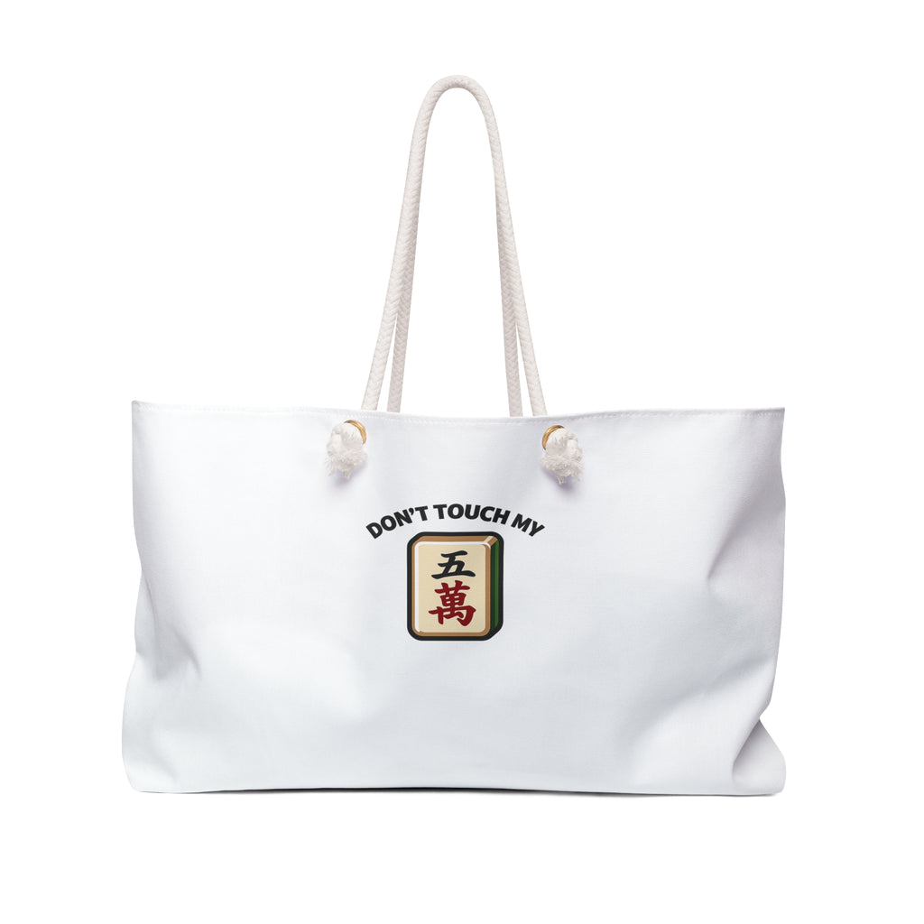 Don't Touch My Crack Mahjong Travel Bag