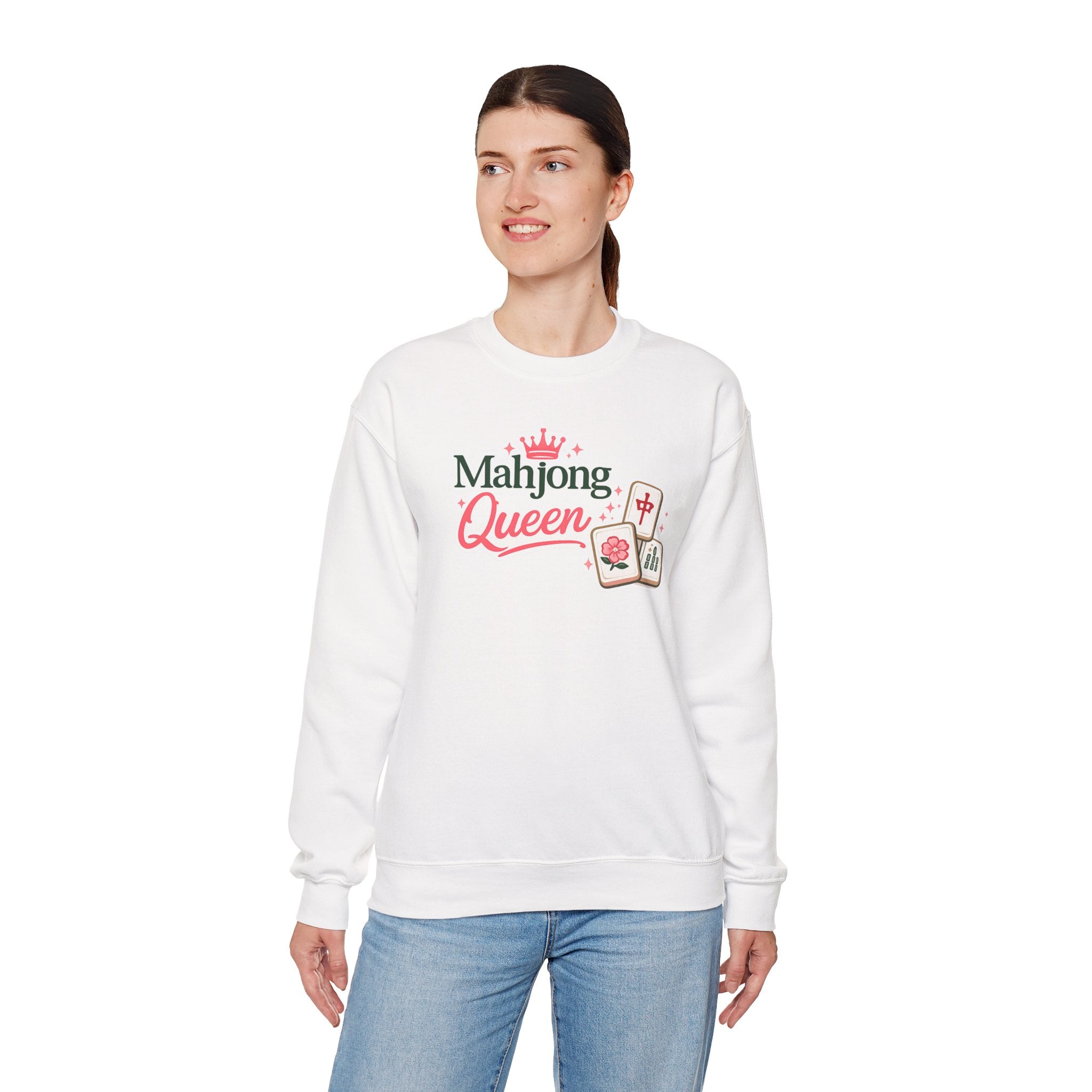 Mahjong Queen Crewneck